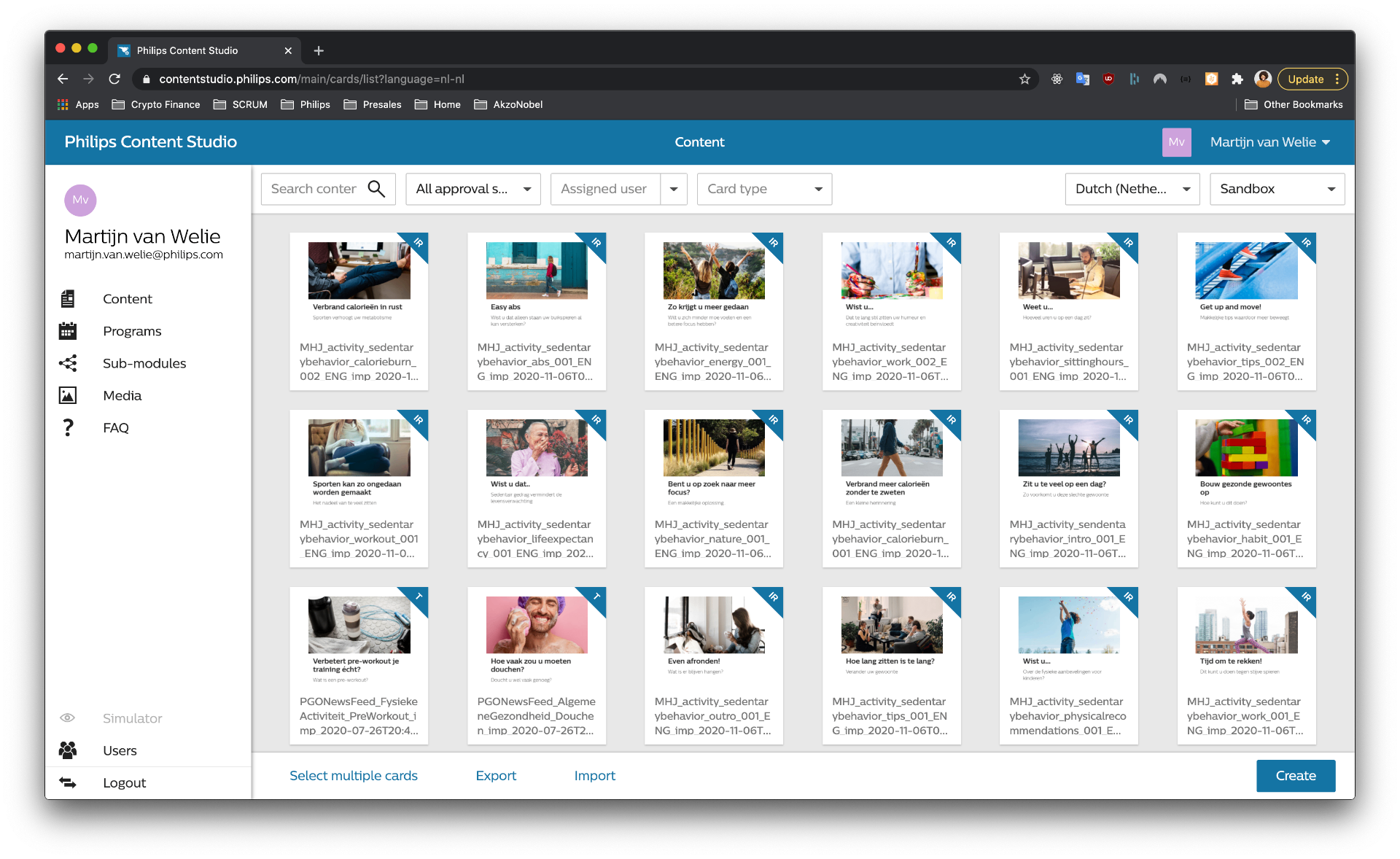 Rule-based Content Management Platform screenshot 1